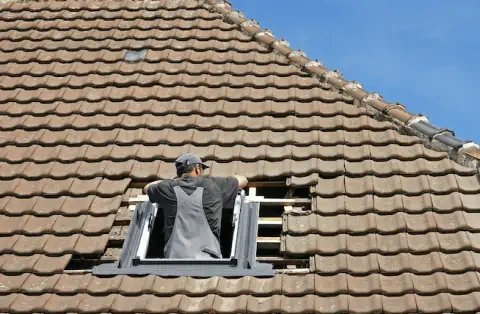 Pose de velux - Tressan